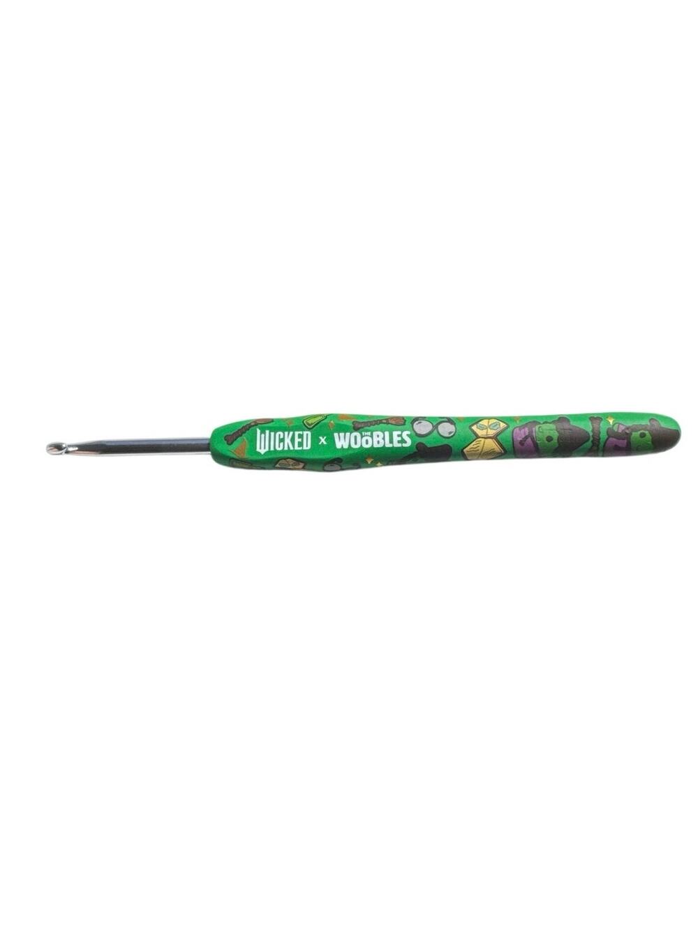 *Never Used* The Woobles Wicked Elphaba Thropp Green Collectible Crochet Hook